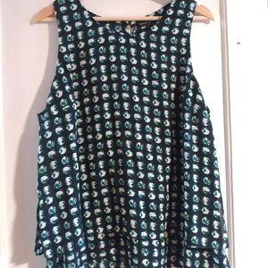 Banana Republic sleeveless blouse